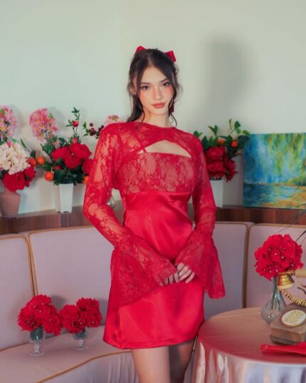 CNY Corset Skirt กระโปรงตรุษจีน